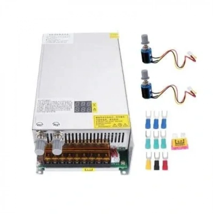 0-120V 8.5A 1000W Dijital Ayarlı Metal Kasa Güç Kaynağı