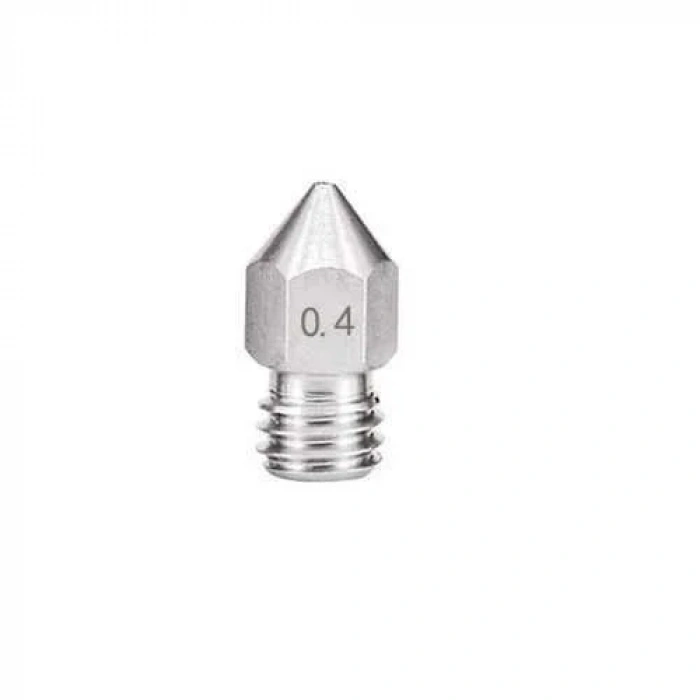 0.4mm Çelik Nozzle MK8 - Ender 3 Uyumlu