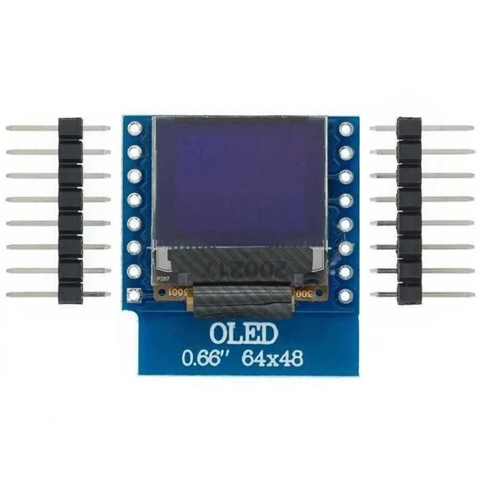 0.66 64x47 Oled Grafik Lcd Ekran - Beyaz