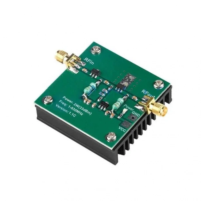 1-930MHz 2W RF Güç Amplifikatörü Modülü FM Radyo Amplifikatörü