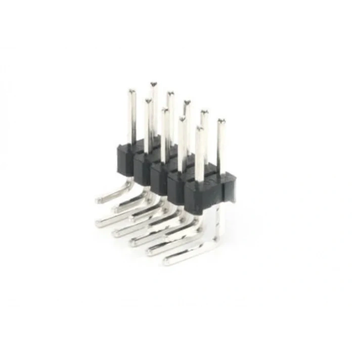 10 Pin (2×5) 2.54 mm Erkek Pin Header THT