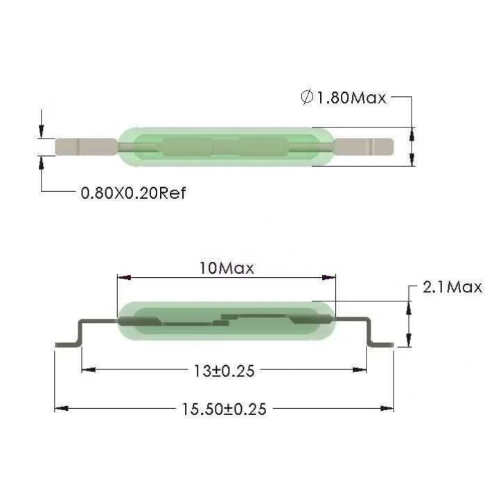 10mm Smd Reed Röle - Reed Contact