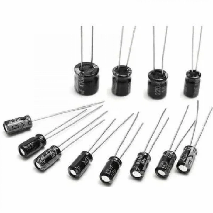 10uF 400V Elektrolitik Kondansatör 10x20mm