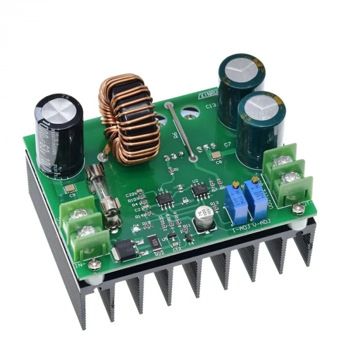 12-80V 600W DC-DC Voltaj Yükseltici Boost Modül