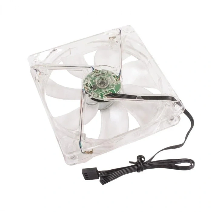 120x120x25mm 12V 0.1A Fan 4 Kablolu - Işıklı RGB Bilgisayar Kasa Fanı