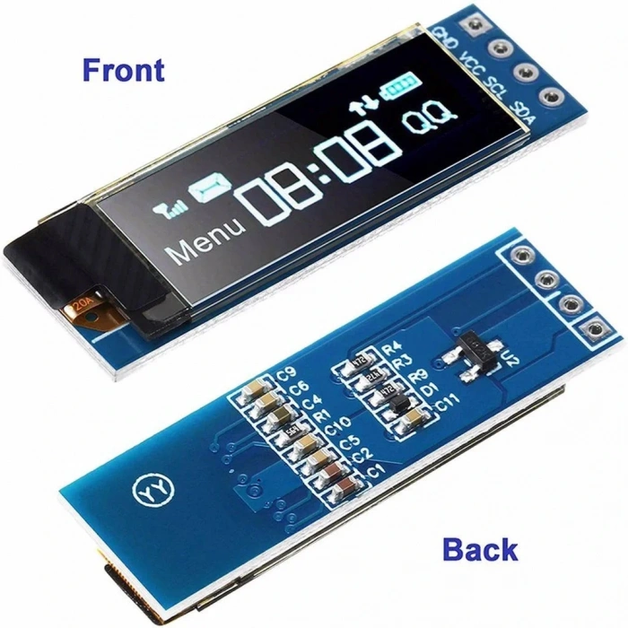 128x32 Oled Lcd Ekran 0.91 Inch SSD1306