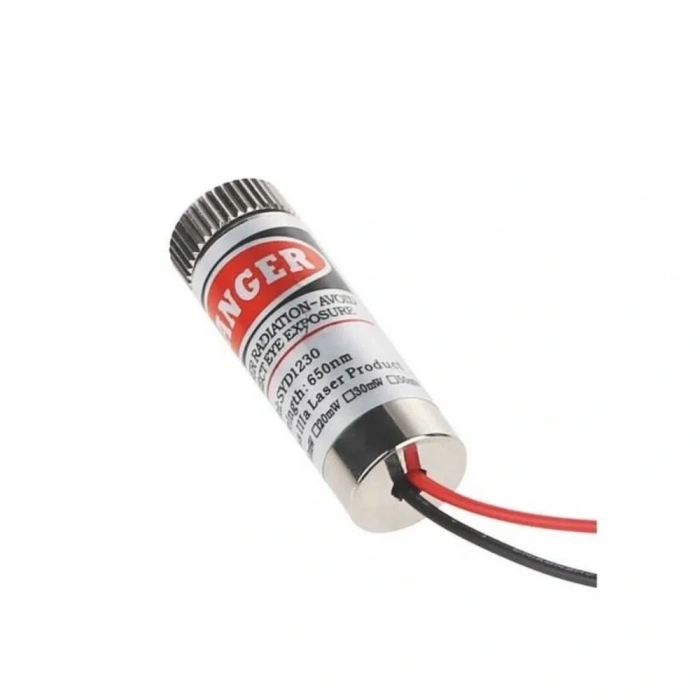 12mm 650nm 5mw Kırmızı Nokta Kafalı Lazer