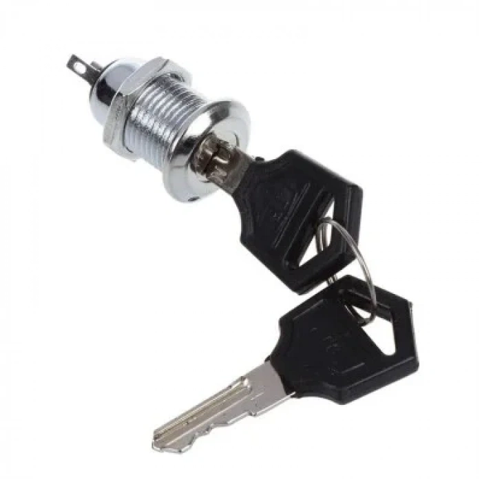 12mm Anahtarlı Metal Mandal Buton 0-1
