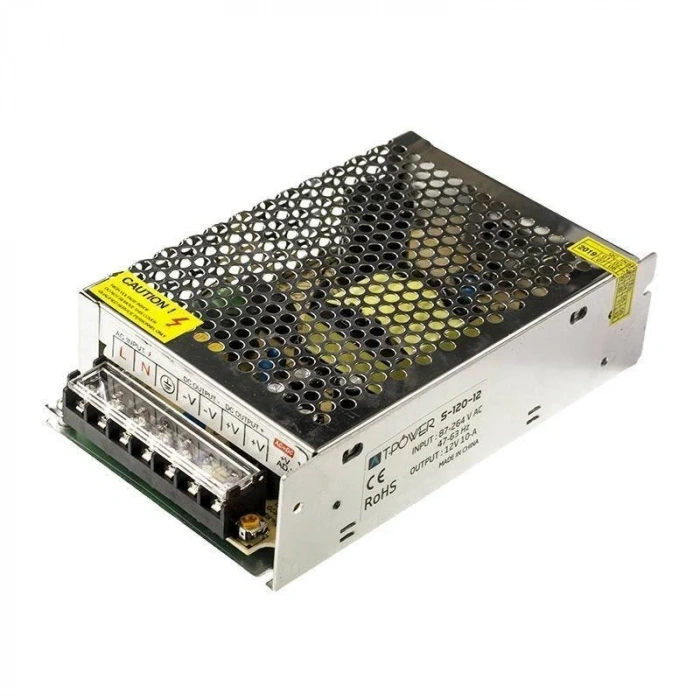 12V 10A Metal Case Power Supply
