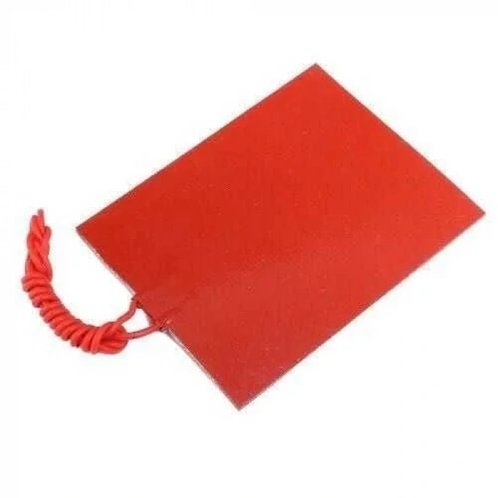 12v 12W Silikon Kauçuk Isıtma Paneli - 100x120mm
