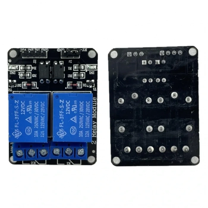 12V 2 Kanal Röle Kartı (Geliştirme Kartı Uyumlu)