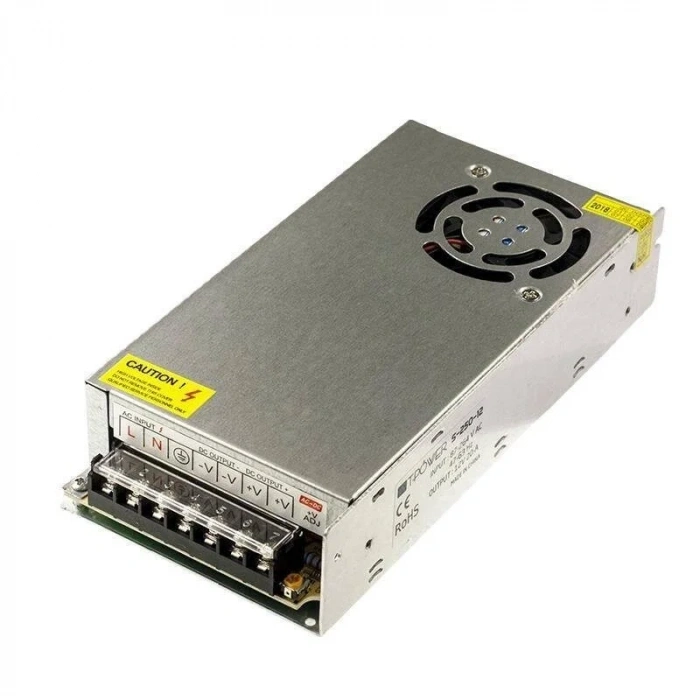 12V 20A Metal Case Power Supply
