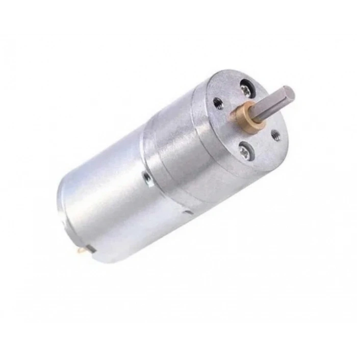12V 25mm 16RPM Redüktörlü DC Motor
