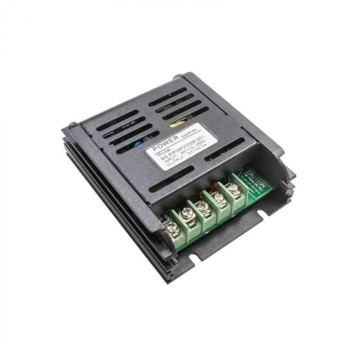 12V 2A Siyah Metal Kasa Adaptör - LED Driver