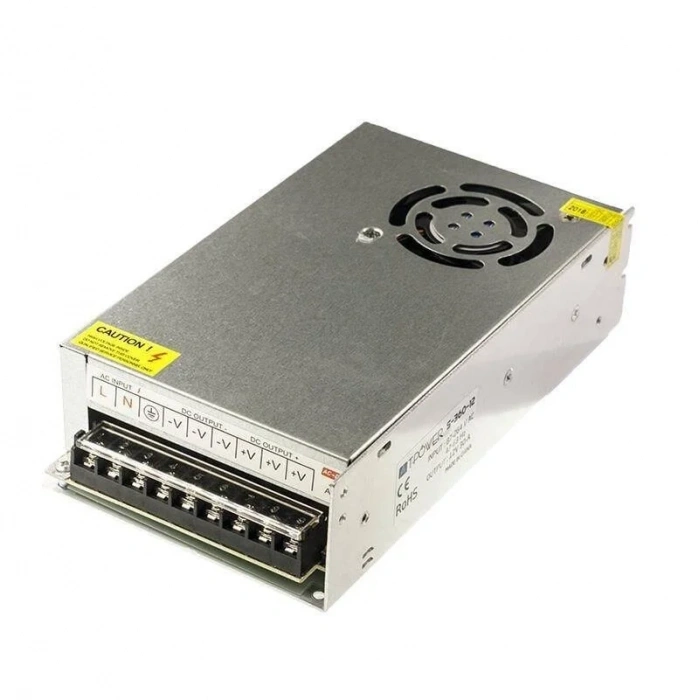 12V 30A Metal Case Power Supply