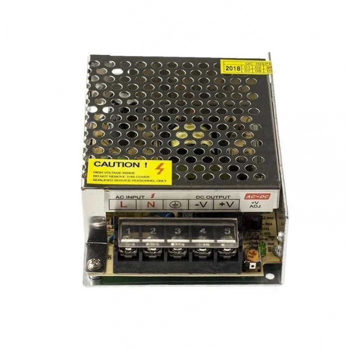 12V 5A Metal Case Power Supply