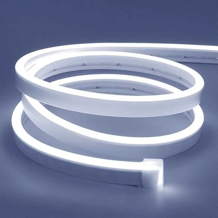 12V Esnek Neon Şerit Led 5 Metre - Beyaz