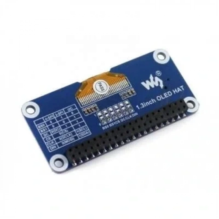 1.3 inch 128x64 Tuşlu Raspberry Pi Oled Lcd Ekran