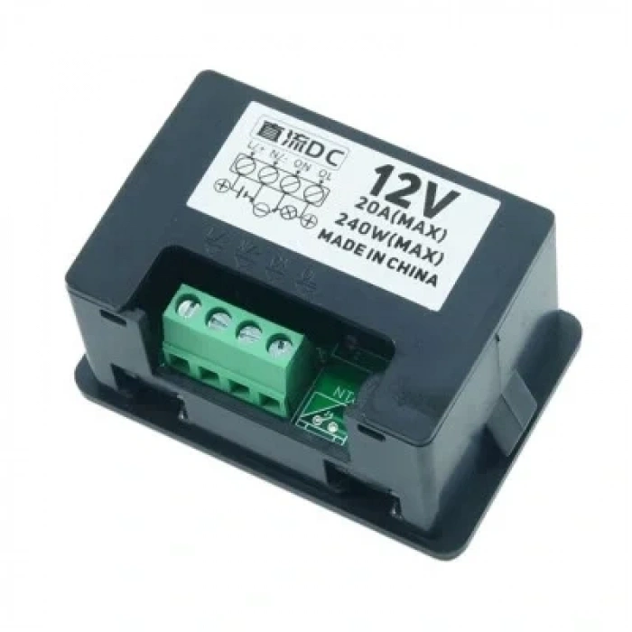1.37 LCD Zaman Ayarlı Röle Modülü 12V