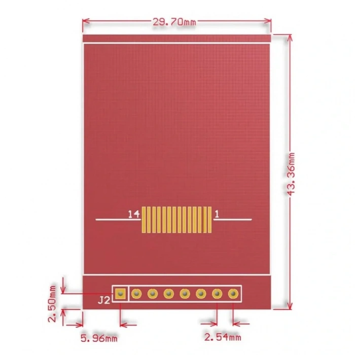 1.44 Inch Oled 128X128 SPI ST7735S Renkli TFT LCD Ekran Modülü