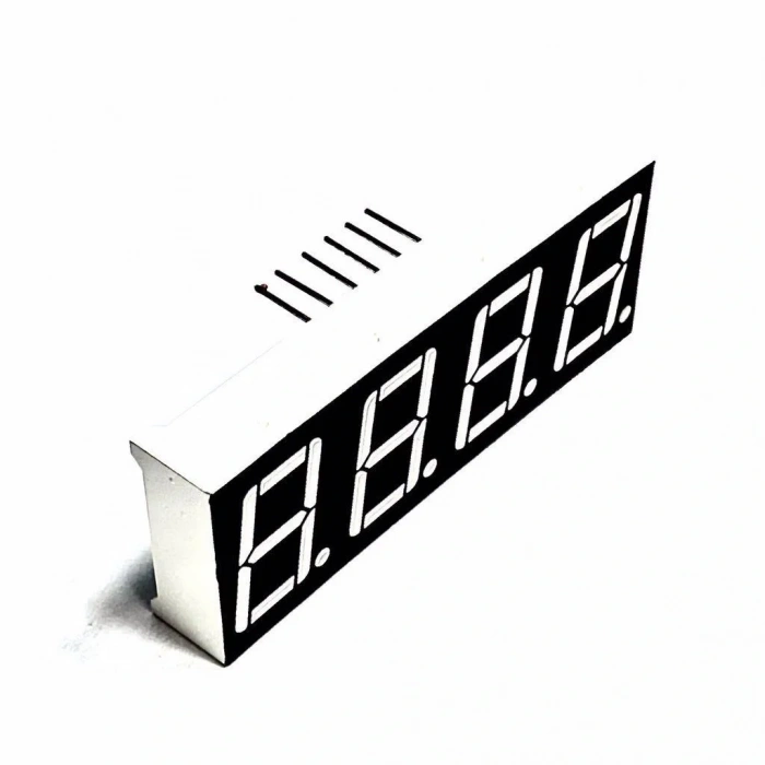 14mm 4 lü 7 Segment Display Kırmızı Ortak Katot