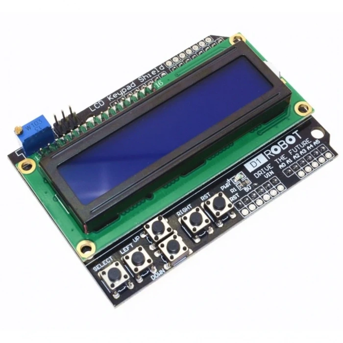 16x2 LCD Ekran ve Tuş Takım 1602 LCD Keypad Shield