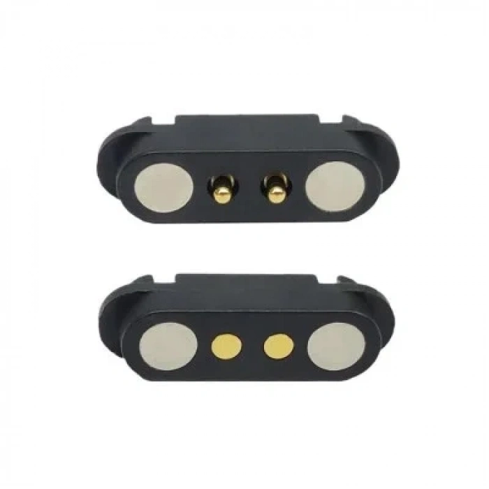 2-Pin 2.54mm Pogo Pin Manyetik Konnektör Takımı