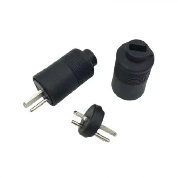 2 Pin DIN Hoparlör Konnektörü - Erkek