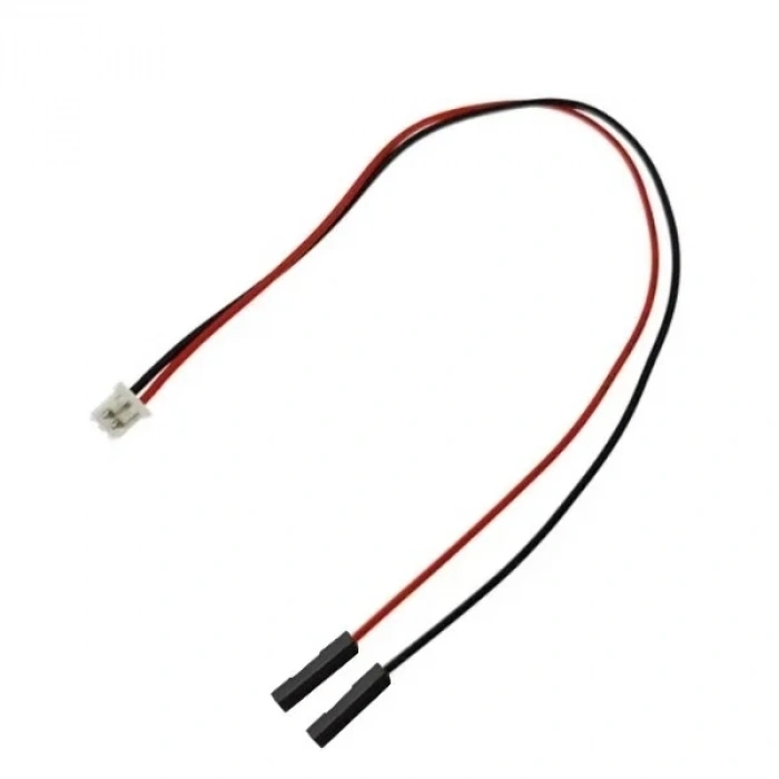 2-Pin JST 1.25mm Dişi - 2.54mm Dişi Dupont Dönüştürücü Kablo - 20cm