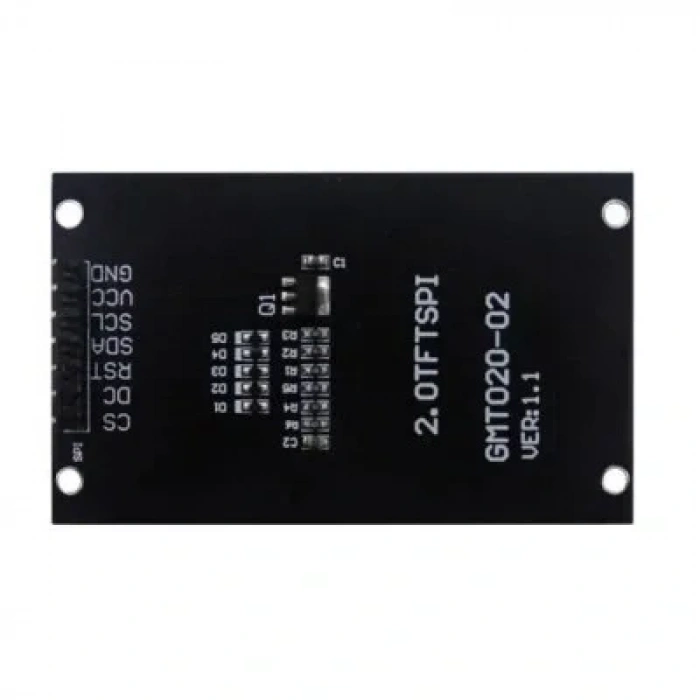 2.0 240x320 SPI Tam Renkli TFT LCD Ekran Modülü - GMT020-02