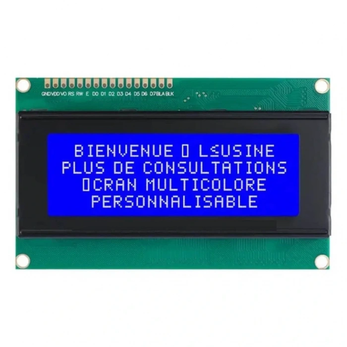 2004A LCD Display Mavi 4x20 Karakter LCD Ekran