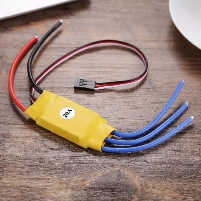 20A ESC Fırçasız Motor Sürücü