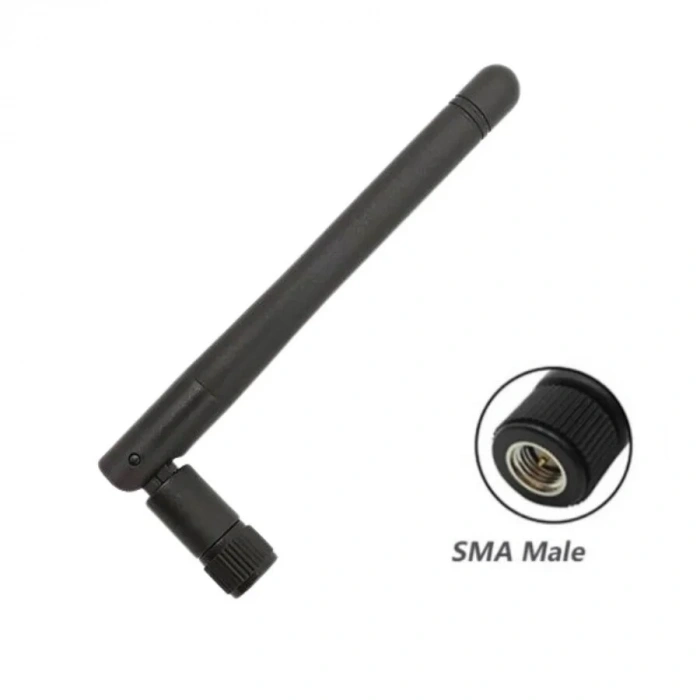 2.4G 2DB WIFI 110mm 90 Derece Ayarlanabilir SMA Erkek Anten