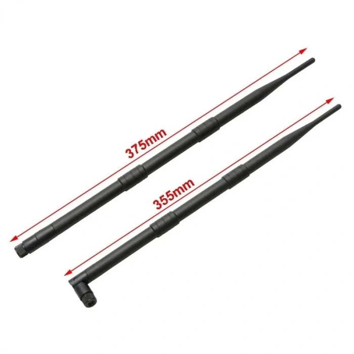 2.4G 9dBi 355mm 90 Derece RP-TNC Erkek Anten