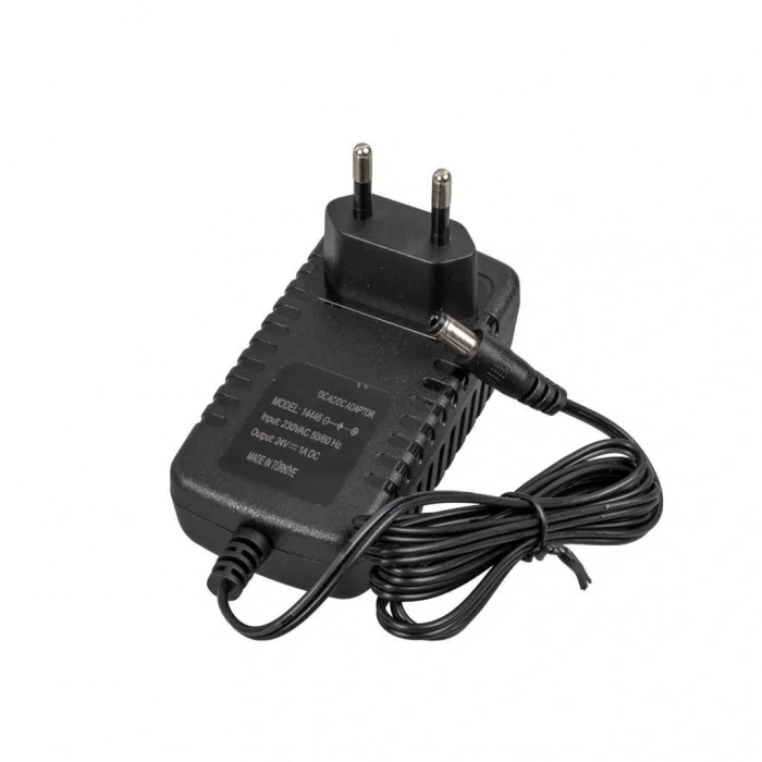 24V 1A Adaptör - Avrupa Priz Tipi