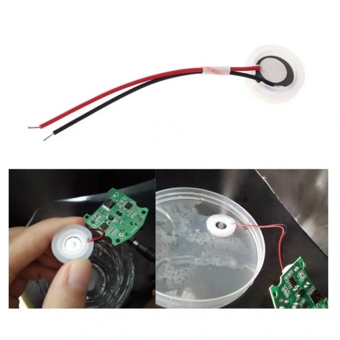 25mm Ultrasonik Sis Buhar Yapıcı Piezo Sensör Kablolu