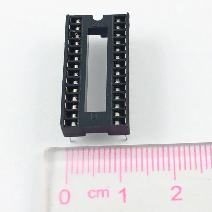 28 Pin Dar Entegre Soketi