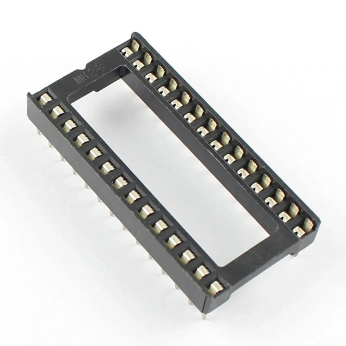 28 Pin Entegre Soketi Geniş