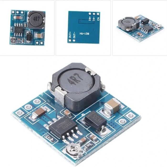 2A Mini Ayarlanabilir DC-DC Voltaj Düşürücü Modül
