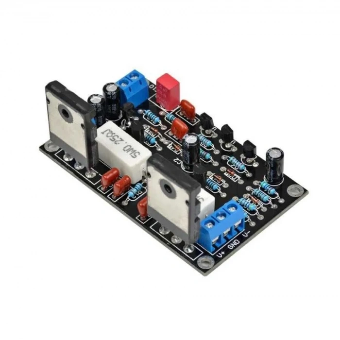 2SC5200 + 2SA1943 100W Mono Amfi Modülü