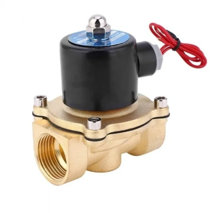 2W-250-25 AC 220V NC Elektromanyetik Valf - Solenoid Valf