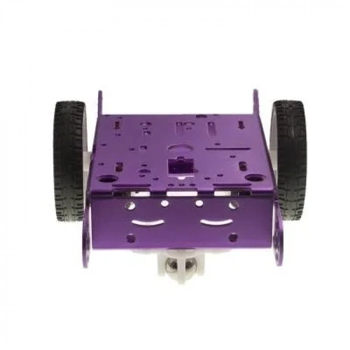 2wd mBot Alüminyum Araç Kiti - Mor ( Motor ve Tekerlek Dahil)