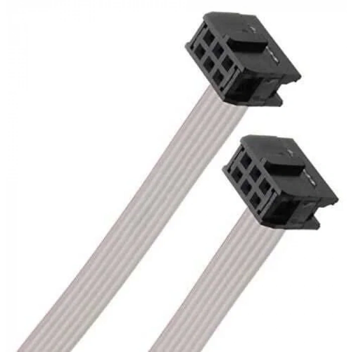 2x3 6 Pin Dişi-Dişi Flat Kablo - 50cm