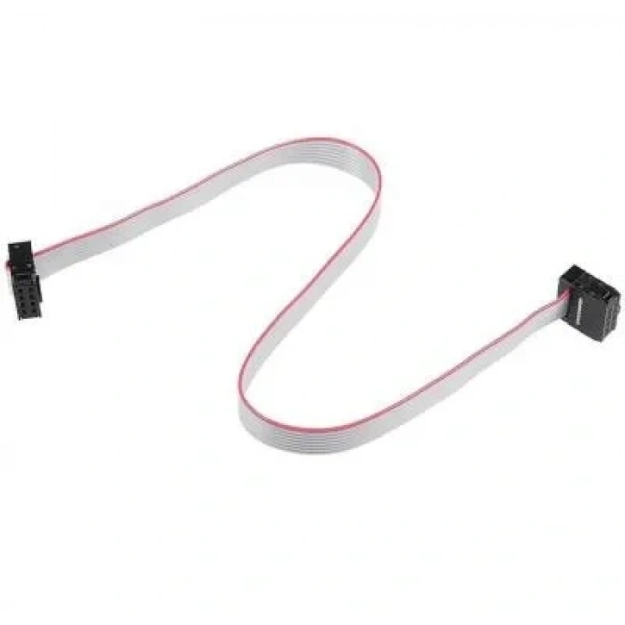 2x4 8 Pin Dişi-Dişi Flat Kablo - 50cm