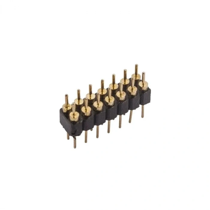 2x7 Erkek PRC Header 14 Pin 180 Derece