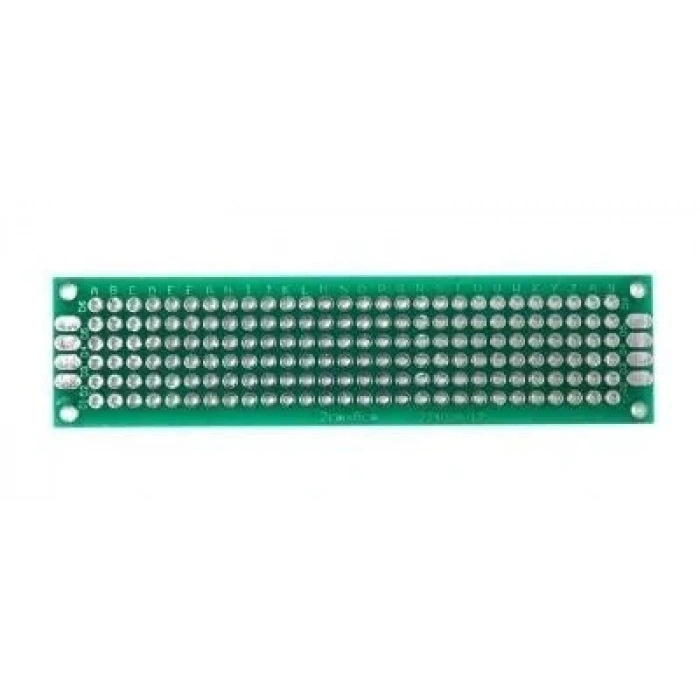 2x8cm Epoxy Çift Taraflı Delikli Plaket