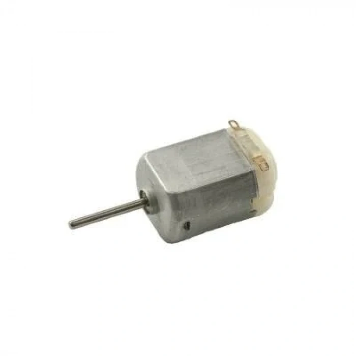 3-6V DC 130 Motor Uzun Milli - Oyuncak Motoru