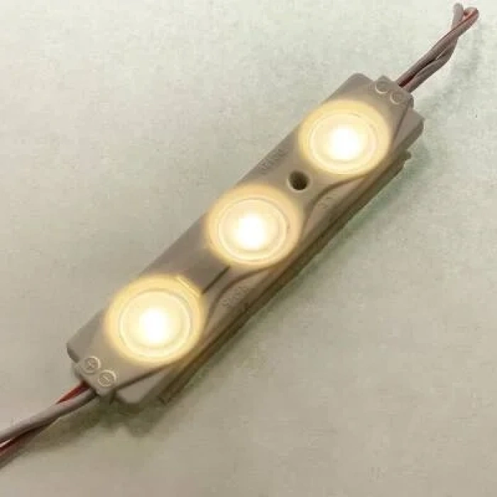 3lü Mercekli Modül Led - Gün Işığı 12V 1.2W