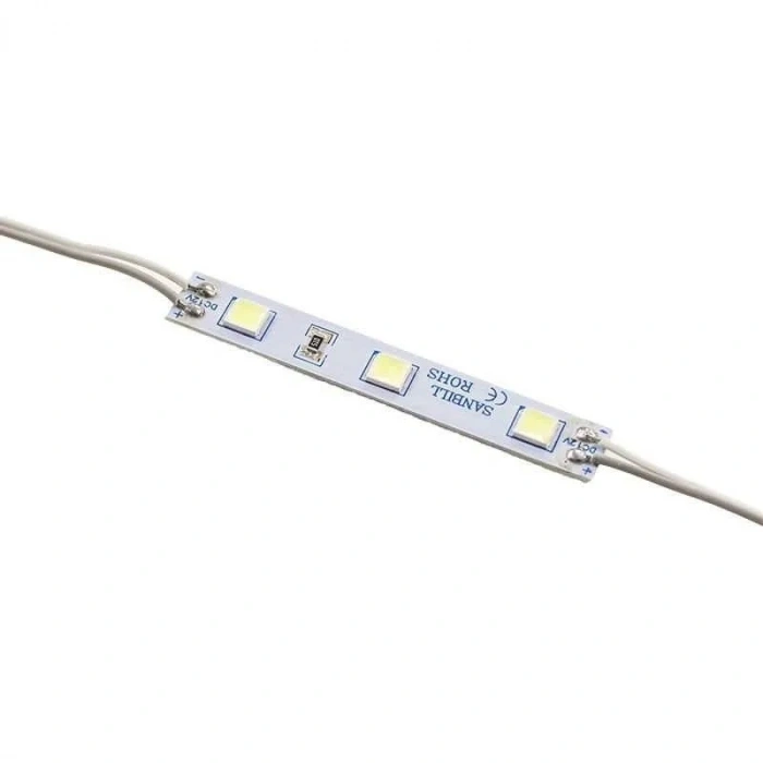 3lü Merceksiz Modül Led - Beyaz 12V 0.50W