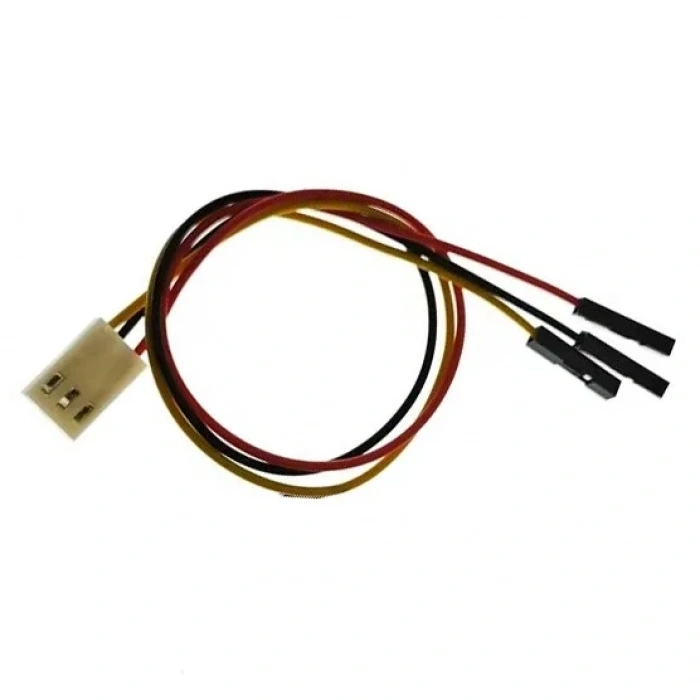 3-Pin KF2510 Dişi - 2.54mm Dişi Dupont Dönüştürücü Kablo - 20cm